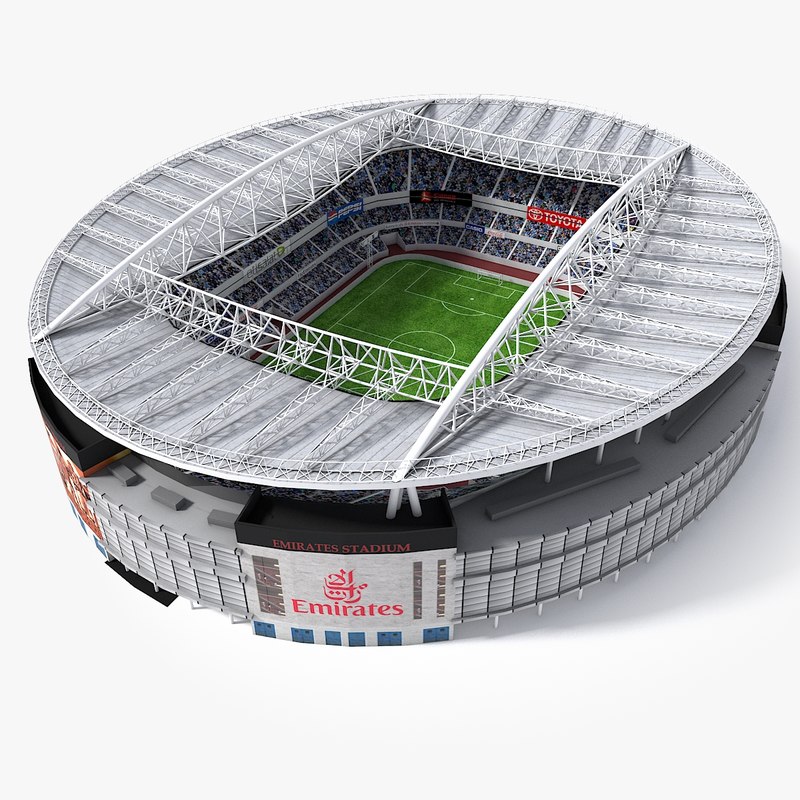 stadium 3d model blender free