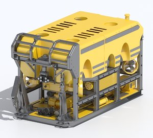 3D model operated underwater vehicle