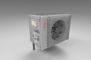 bosch air conditioner 3D model