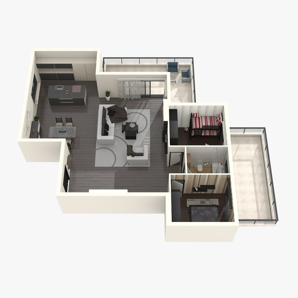 floor plan 3D