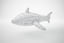 inflatable shark 3D model