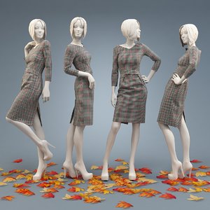 3D dress burda