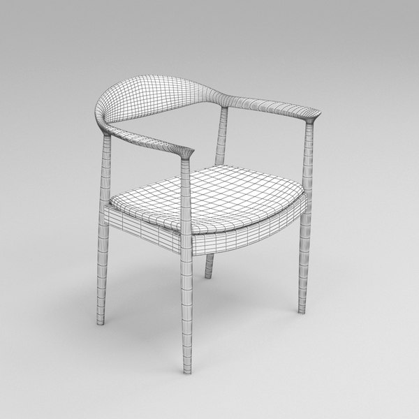 Arm chair hans 3D model TurboSquid 1201833