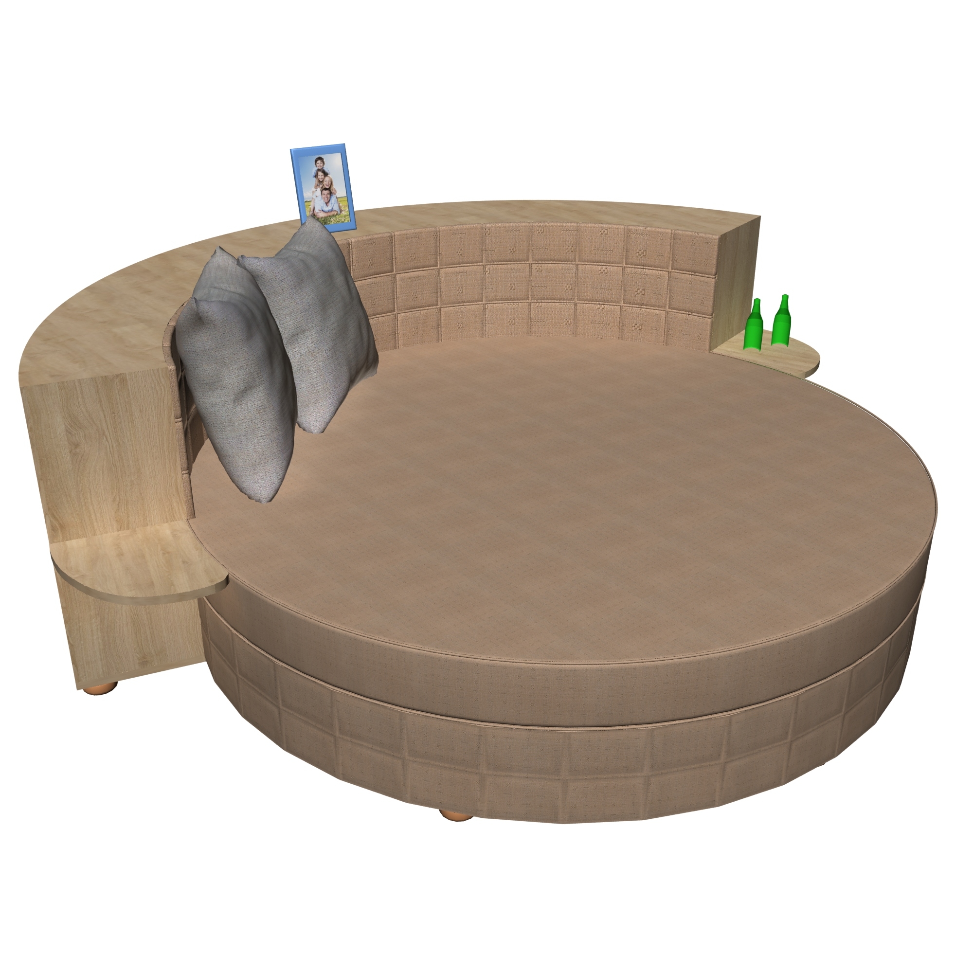 Bed 3d Model Turbosquid 1201900