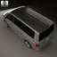 3D model volkswagen transporter t6
