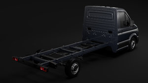 wv crafter chassis singlecab 3D model
