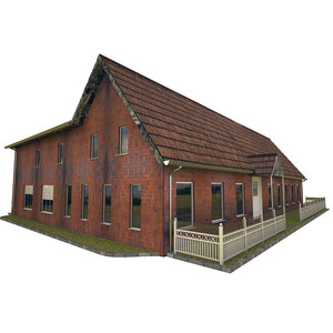 house colonial 3D