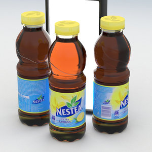 beverage bottle nestea lemon model