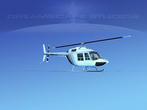 3D model rotor bell 206