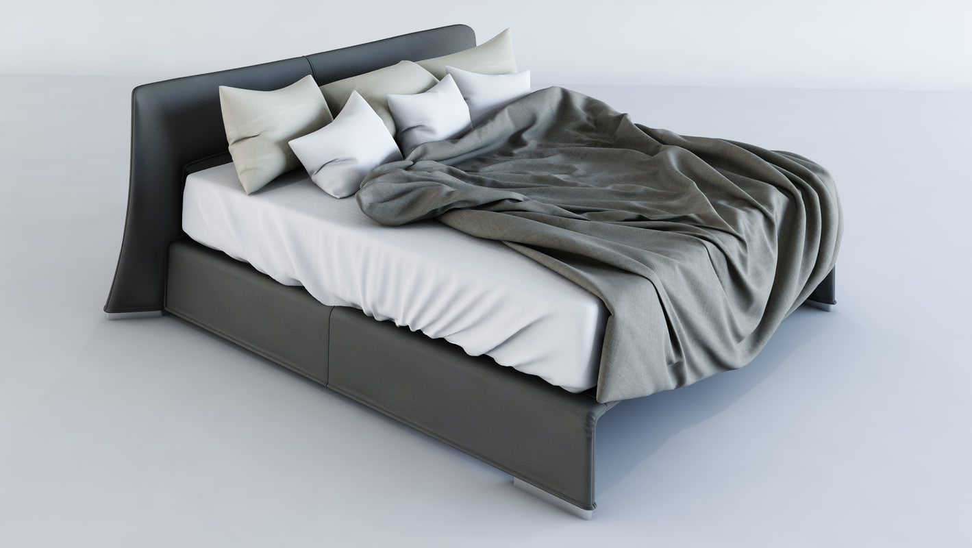 Bed 3d Model Turbosquid 1202228