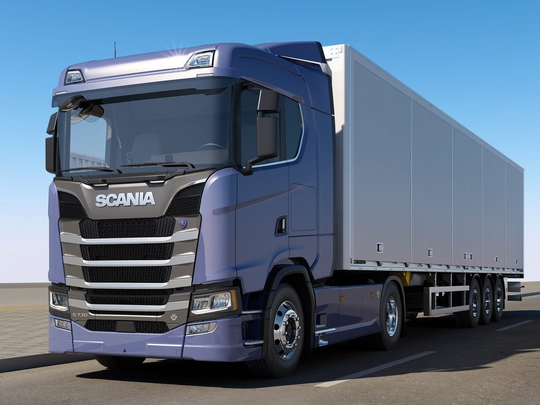 Scania 3d Model