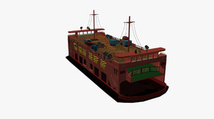 ferry passenger 3D