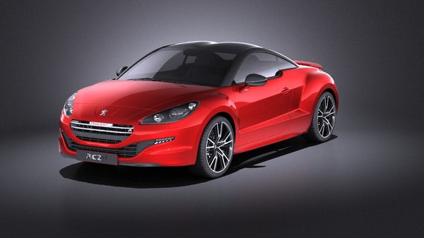 Peugeot Rcz R 15 Vray 3d Modell Turbosquid