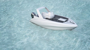 boat yacht 3D model