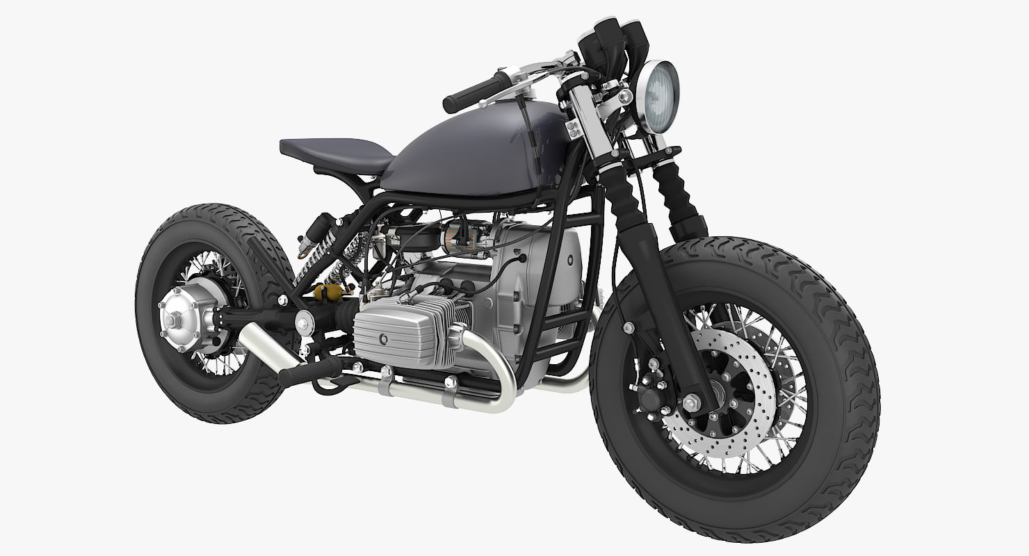 Ural cafe racer 01 3D - TurboSquid 1202582