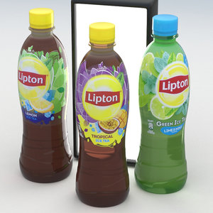 3D model lipton ice tea