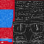 glasses anaglyph passive cyan 3D
