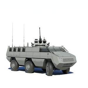 mbombe armoured fighting 3D model