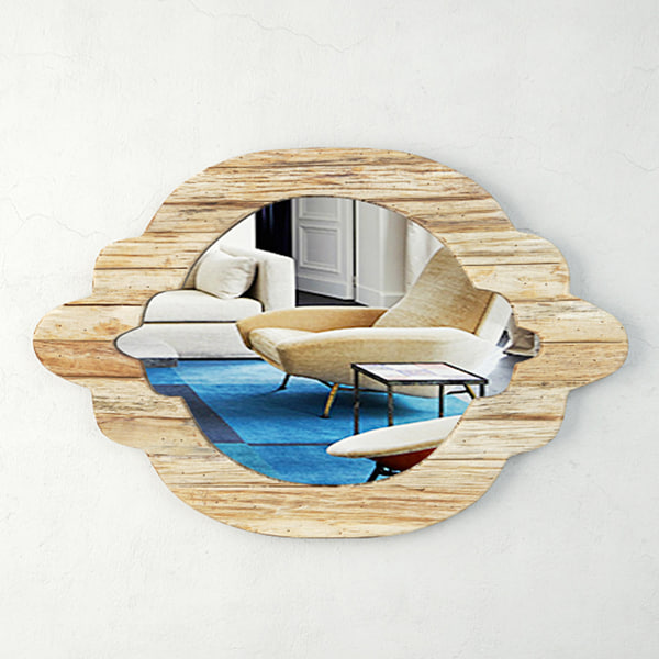 Natural wood mirror zara 3D model TurboSquid 1203177