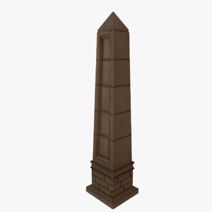 ready obelisk 3D model