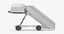 3D airport baggage cart