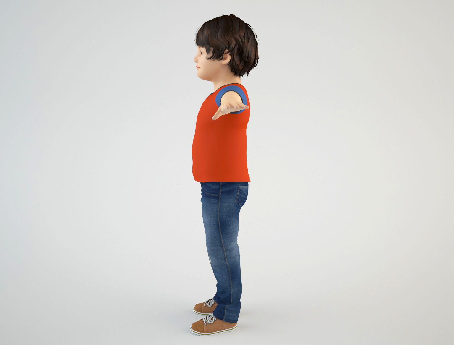 Boy 3d model