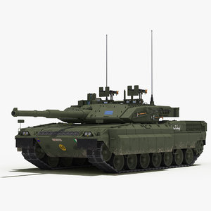 c1 ariete reactive armour 3D model