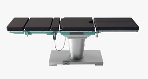 3D realistic operating table model