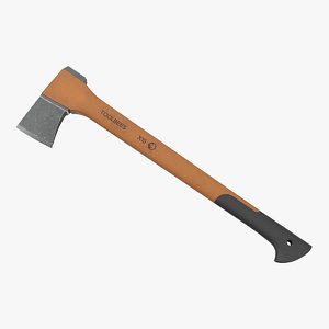 3D axe chopping model