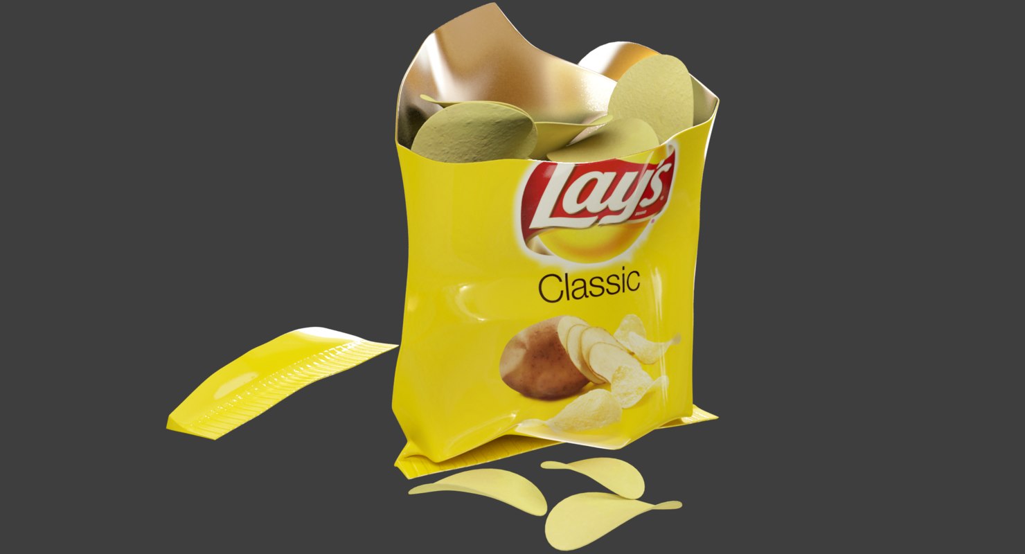 Chips package 3D TurboSquid 1203822