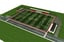 football stadium model