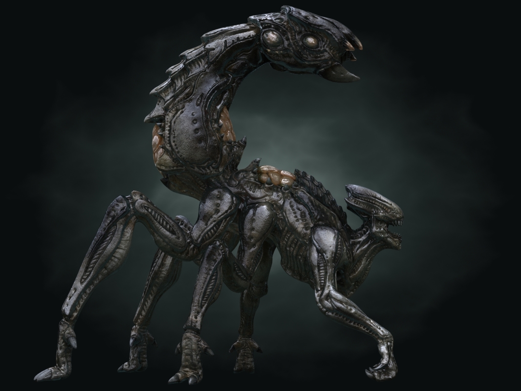 Alien queen creature hd 3D model - TurboSquid 1204228