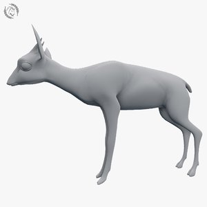 dik antelope 3D
