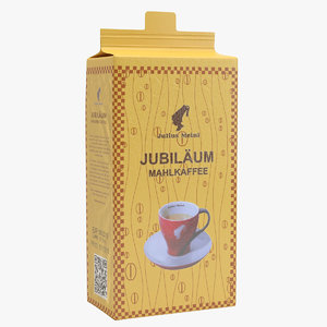 julius meinl coffee packaging 3D model