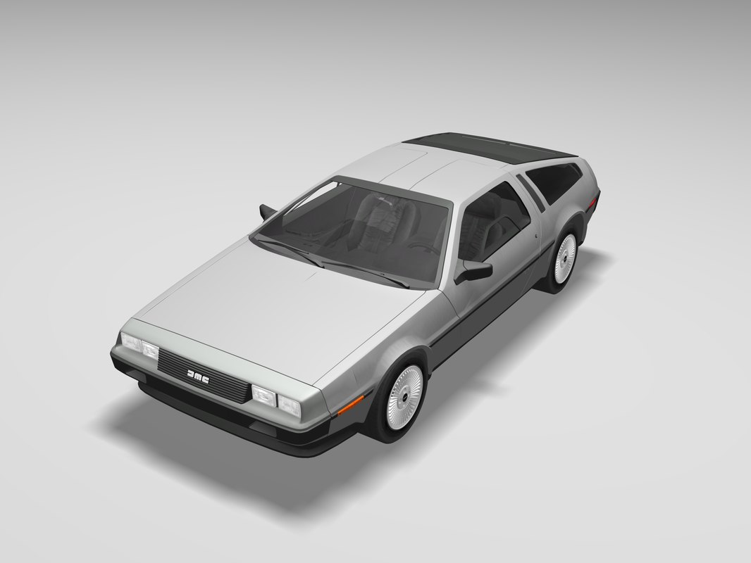 Delorean dmc-12 3D model - TurboSquid 1204784