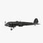 3D heinkel 111 bomber b3 model