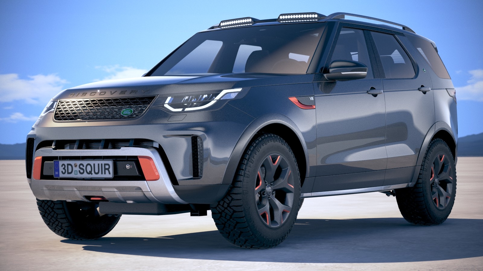 Land rover discovery 3D model TurboSquid 1204952