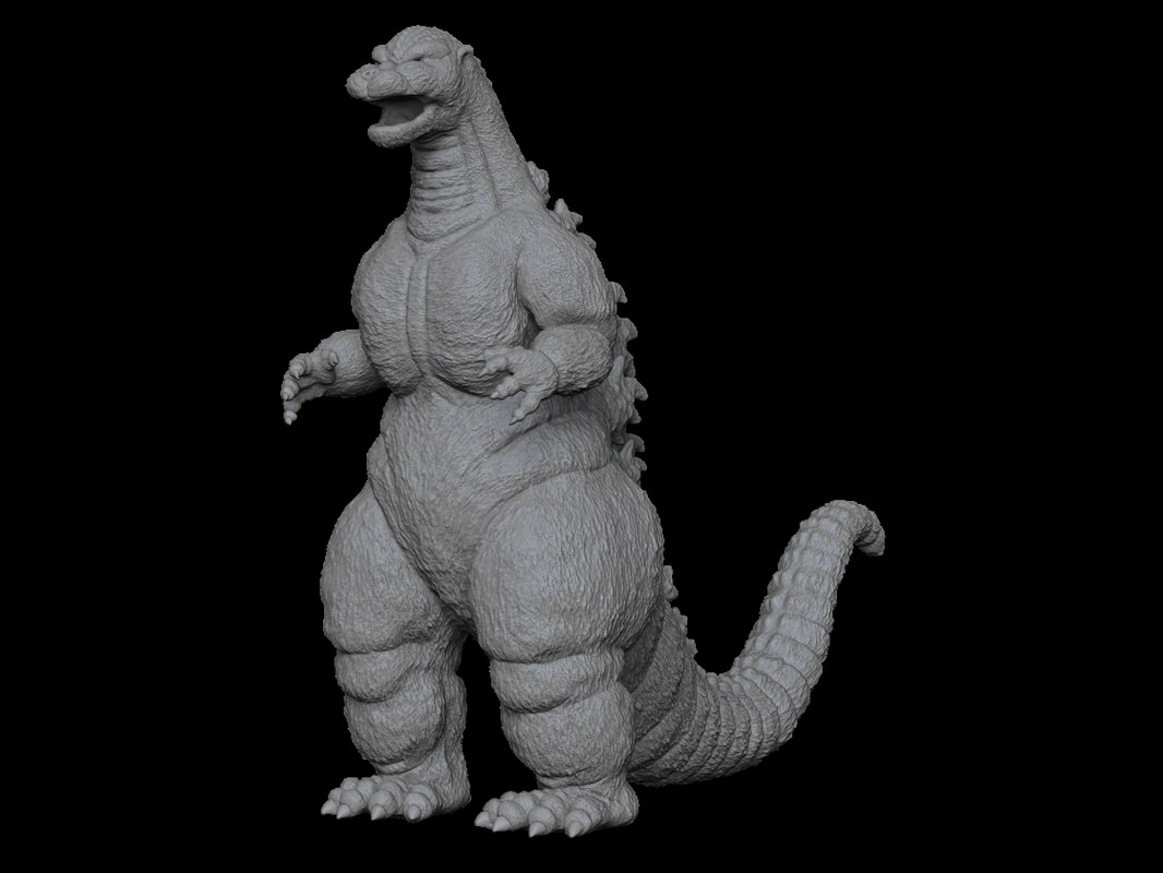 Godzilla 3d Model Turbosquid 1205007