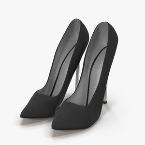 stiletto shoes - black model