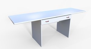 desk drawer 3D model