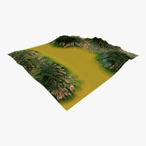 3D terrain ready