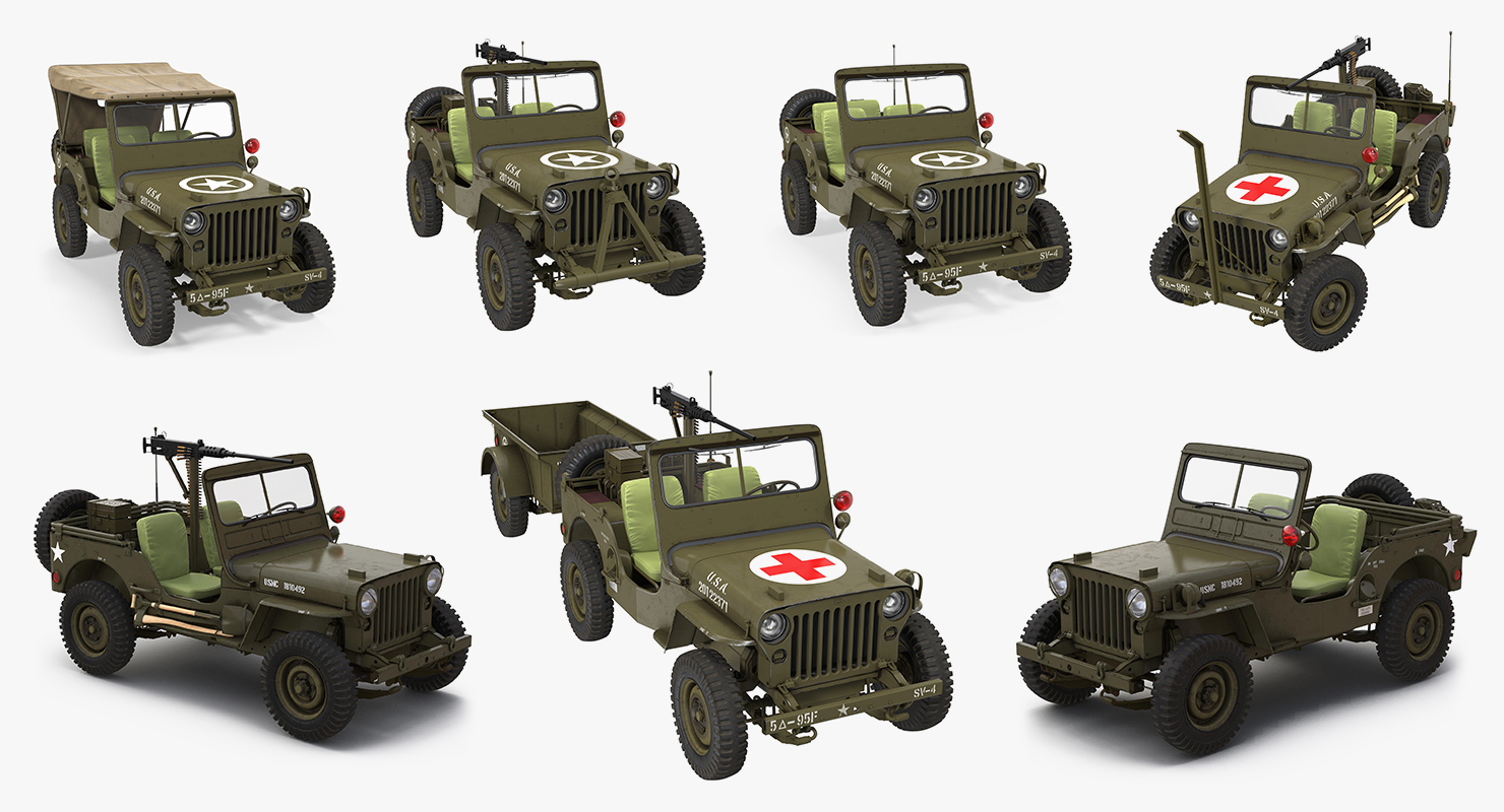 willys jeep models