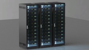 server rack 3D