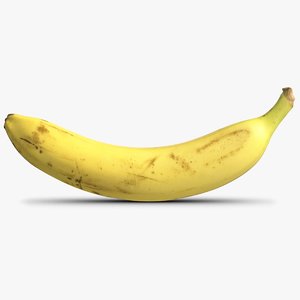 banana 4 3D model