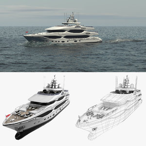 3D phoenix 43m luxury yacht