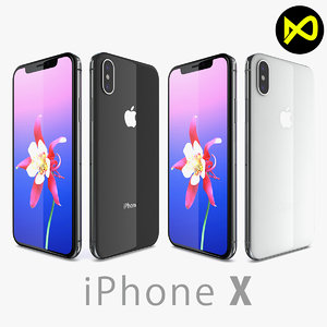 apple iphone x 3D model