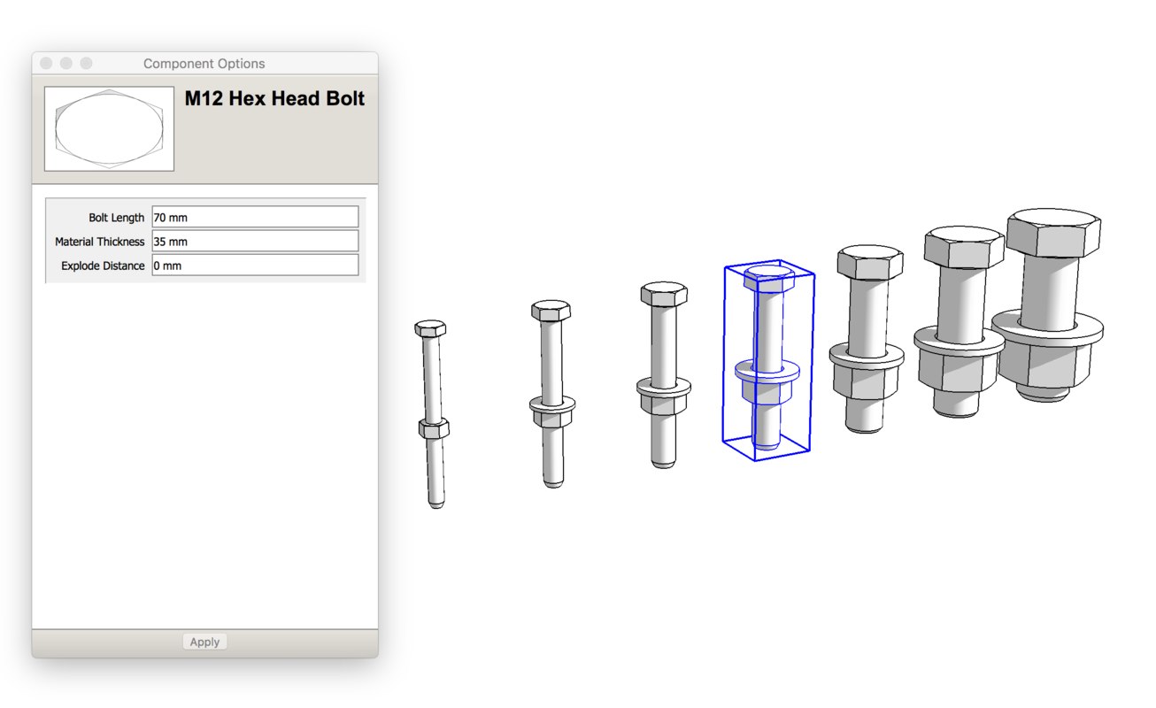 3D dynamic bolt metric model TurboSquid 1205770