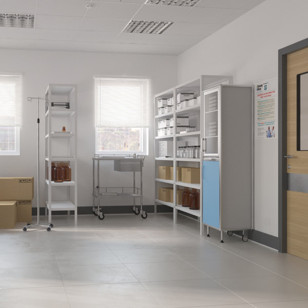 realistic-hospital-room-archive-3D-model