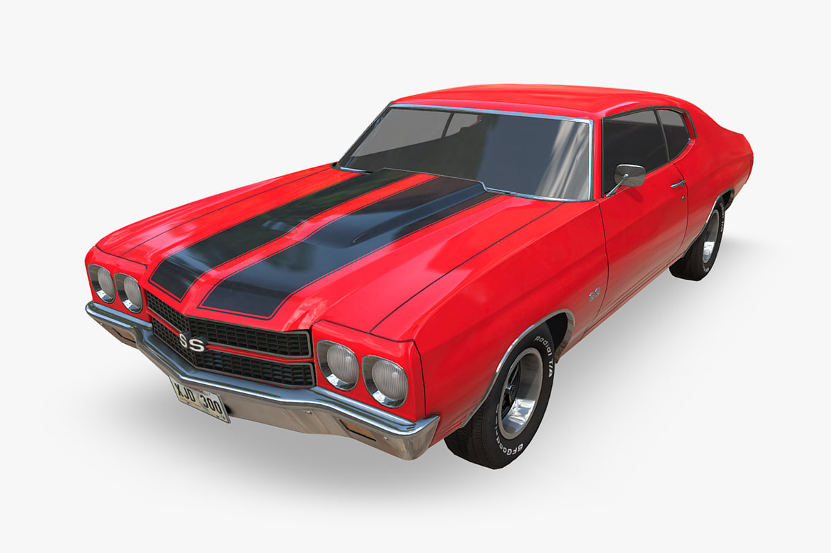 3d model chevrolet