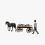 3D peasant horse cart bags model